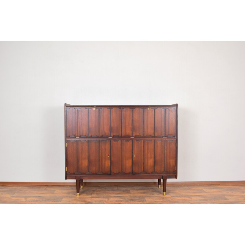 Mid-century Norwegian teak highboard, 1960s