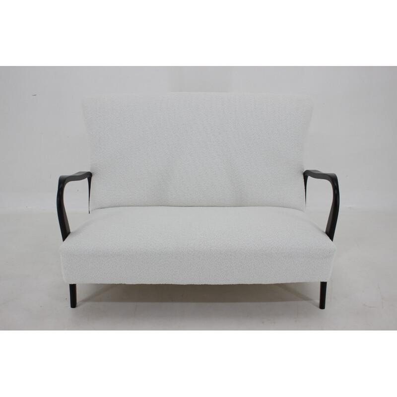 Italian vintage 2-seater sofa in bouclé, 1960s