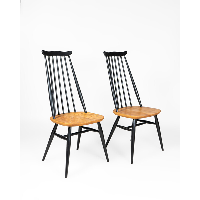 Pair of vintage Moustache chairs by Lucian Ercolani for Ercol, 1960s