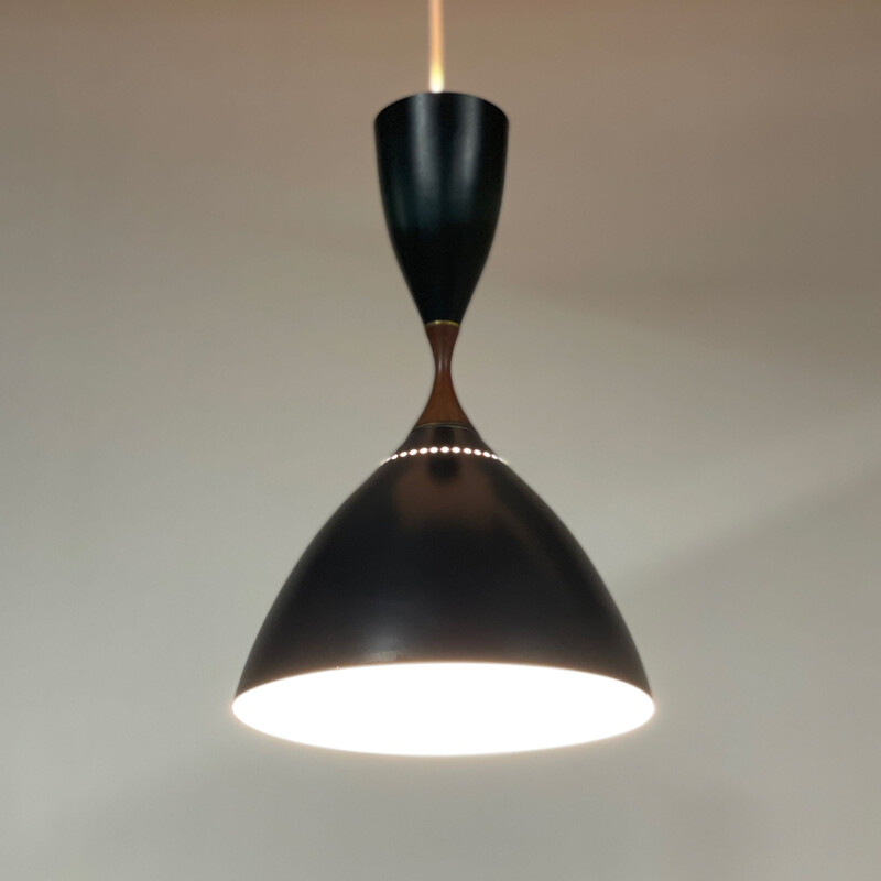 Lámpara colgante vintage Diabolo P272 de Svend Middelboe para Nordisk Solar, años 60