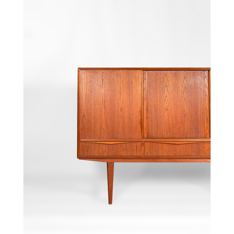 Mid century teak sideboard by E.W. Bach for Sejling Skabe, Denmark 1960s