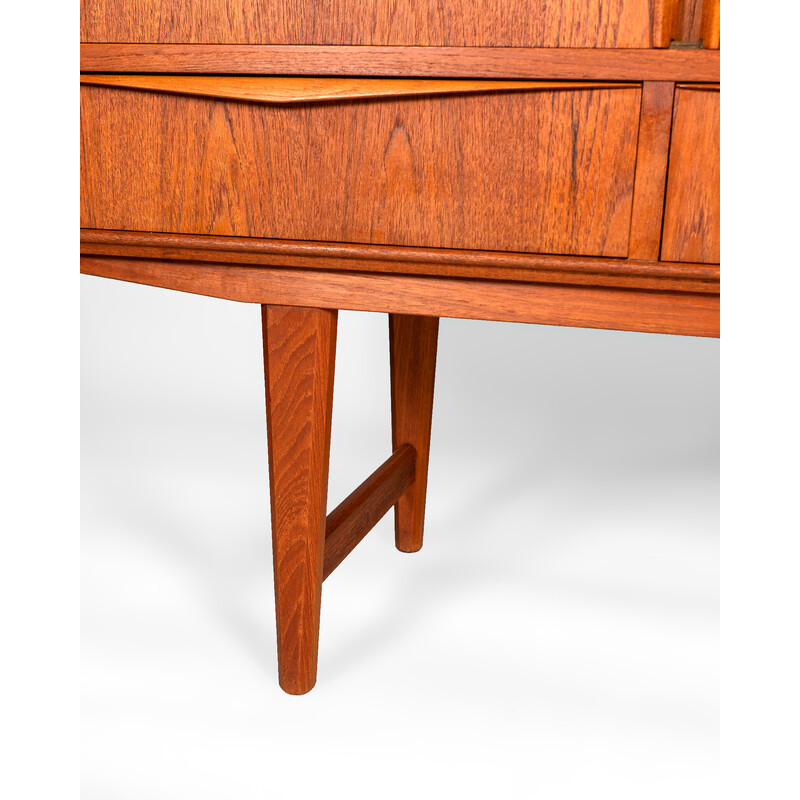 Mid century teak dressoir van E.W. Bach voor Sejling Skabe, Denemarken 1960