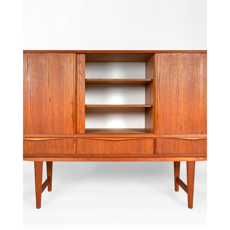 Mid century teak sideboard by E.W. Bach for Sejling Skabe, Denmark 1960s