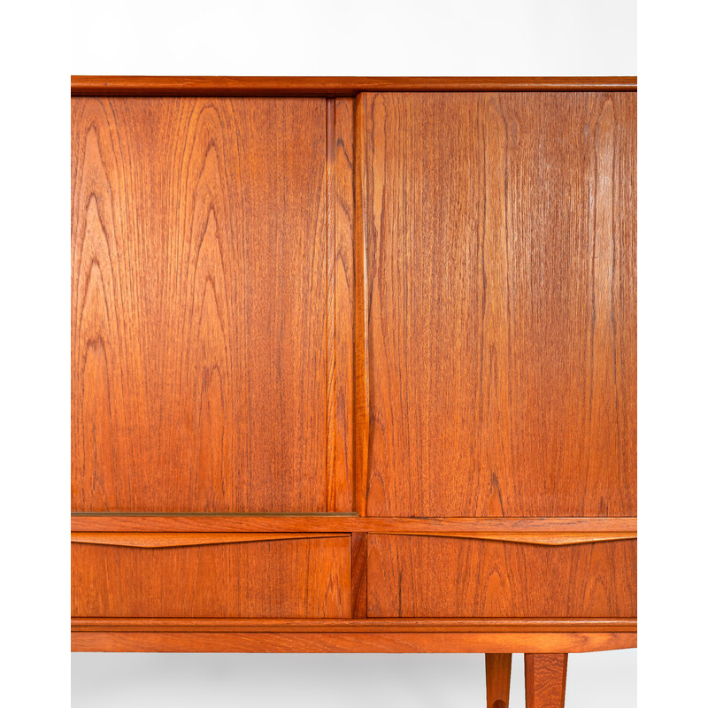 Mid century teak sideboard by E.W. Bach for Sejling Skabe, Denmark 1960s