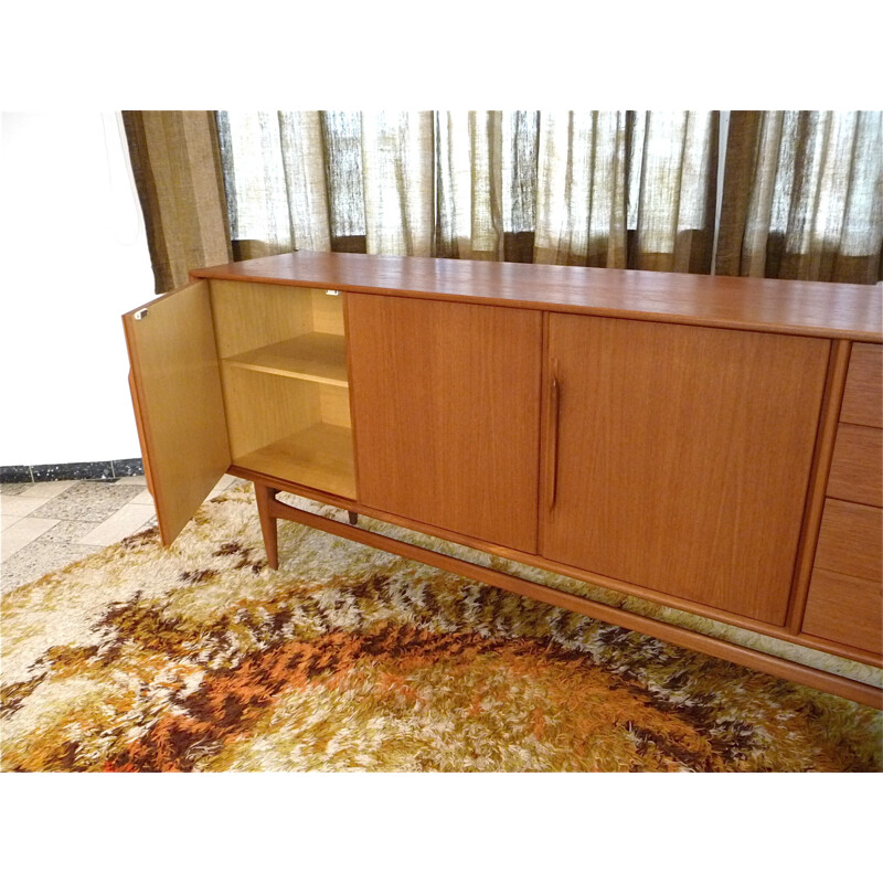 Large Mid-Century Sideboard in Teak - 1960s