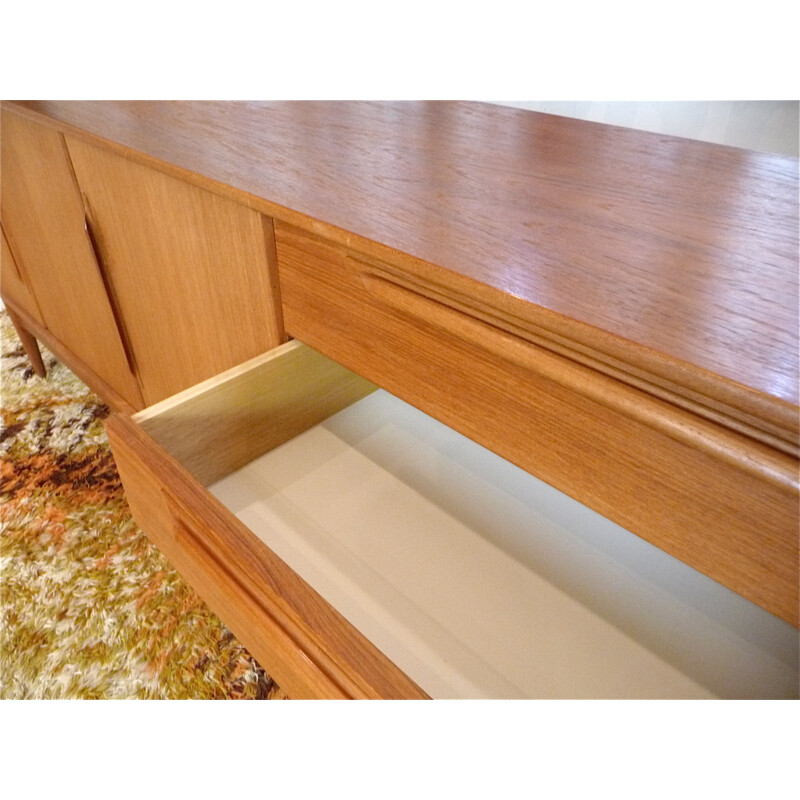 Large Mid-Century Sideboard in Teak - 1960s