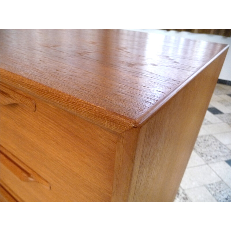 Large Mid-Century Sideboard in Teak - 1960s