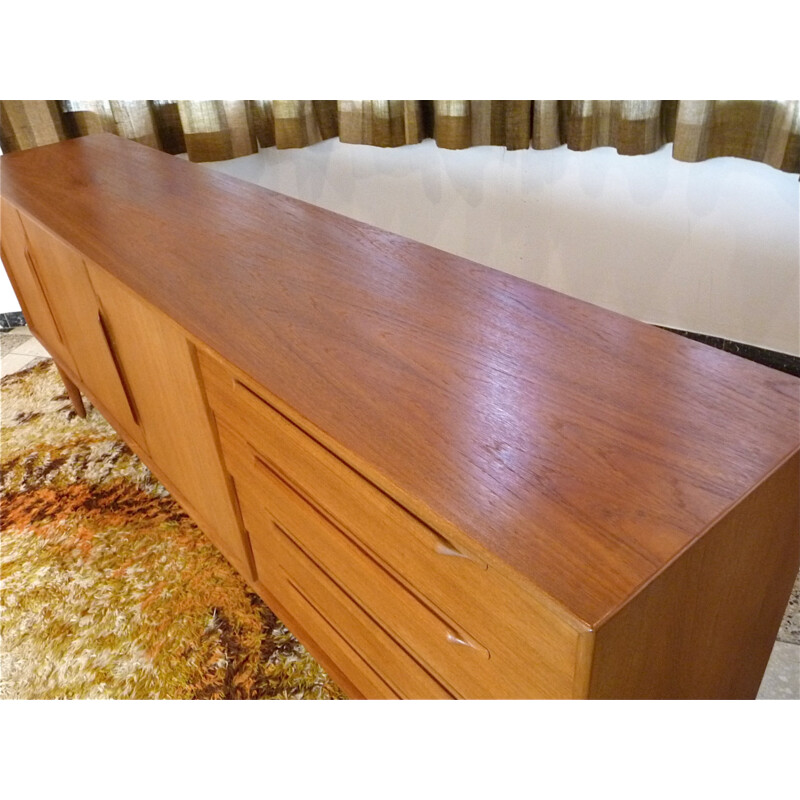 Large Mid-Century Sideboard in Teak - 1960s