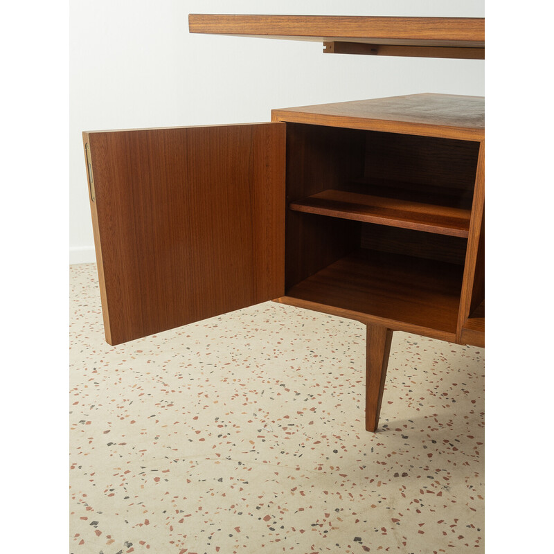 Vintage teak desk by DeWe, 1960s