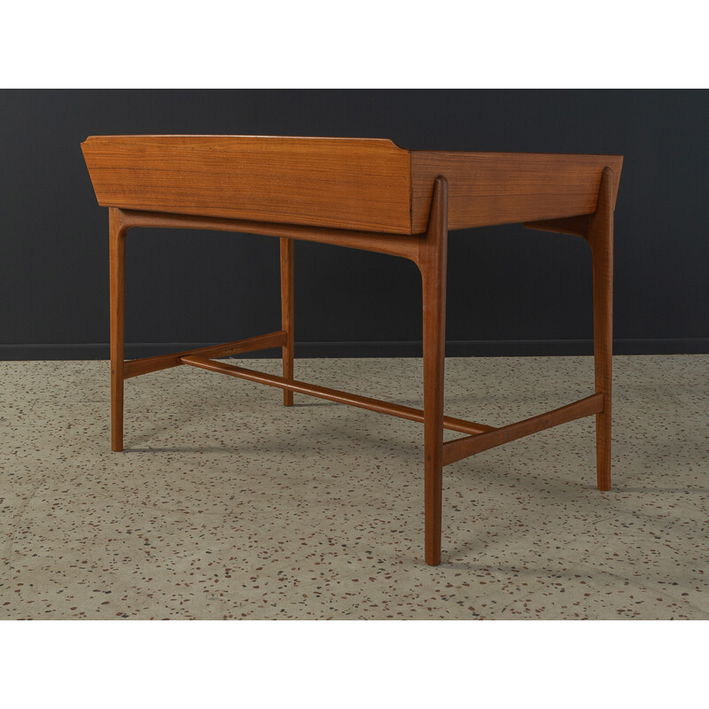 Vintage teak desk by Svend Aage Madsen for Sigurd Hansen, Denmark 1950s