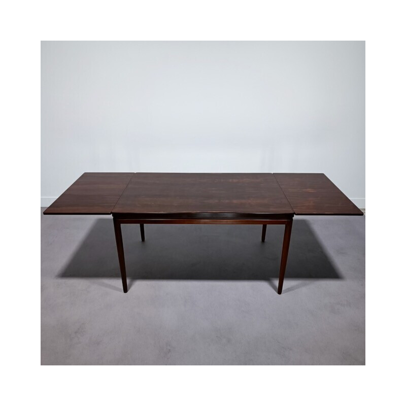 Table vintage modèle 8 en palissandre par Johannes Anderson pour Christian Linneberg, Danemark 1964