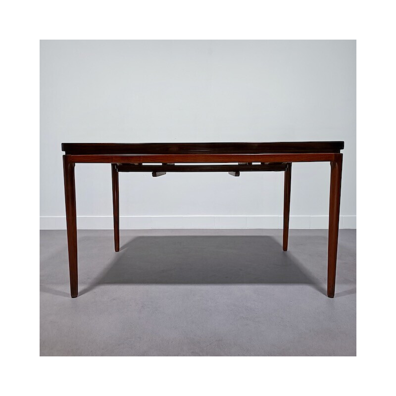 Vintage model 8 rosewood table by Johannes Anderson for Christian Linneberg, Denmark 1964s