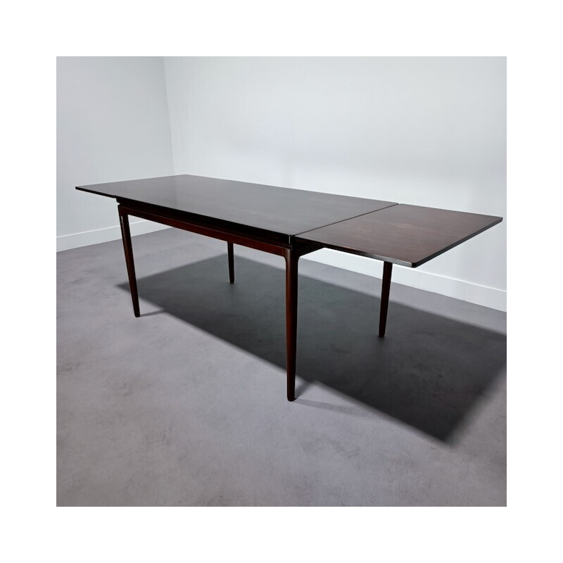 Vintage model 8 rosewood table by Johannes Anderson for Christian Linneberg, Denmark 1964s