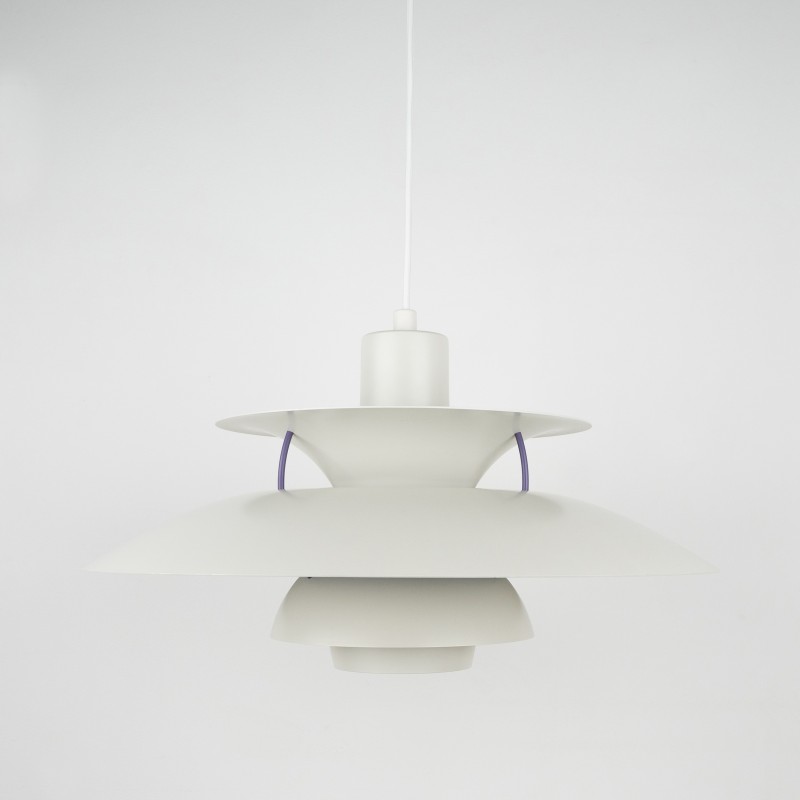 Lampada a sospensione vintage Ph 5 di Poul Henningsen per Louis Poulsen, Danimarca, anni '58