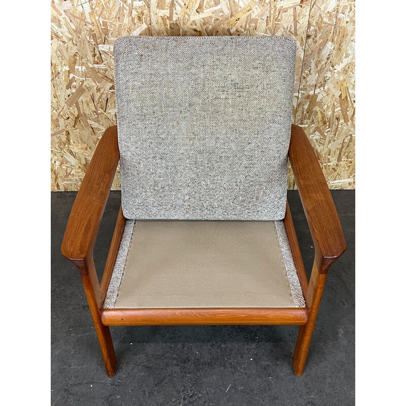 Vintage teak armchair by Sven Ellekaer for Komfort Design, Denmark 1960-1970s