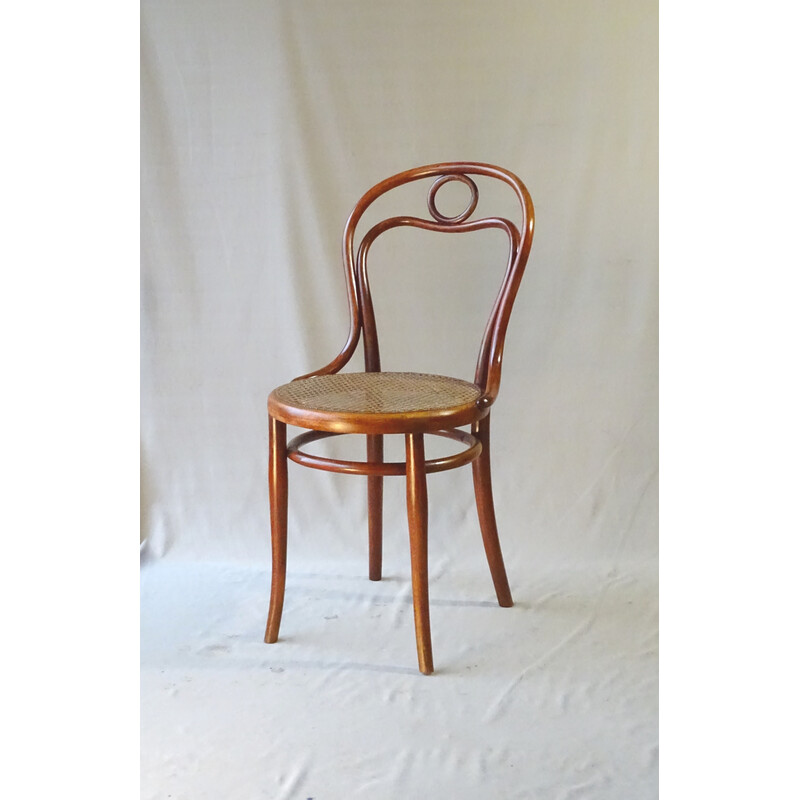 Paire de chaises vintage N°31 en cannages de Thonet, 1885