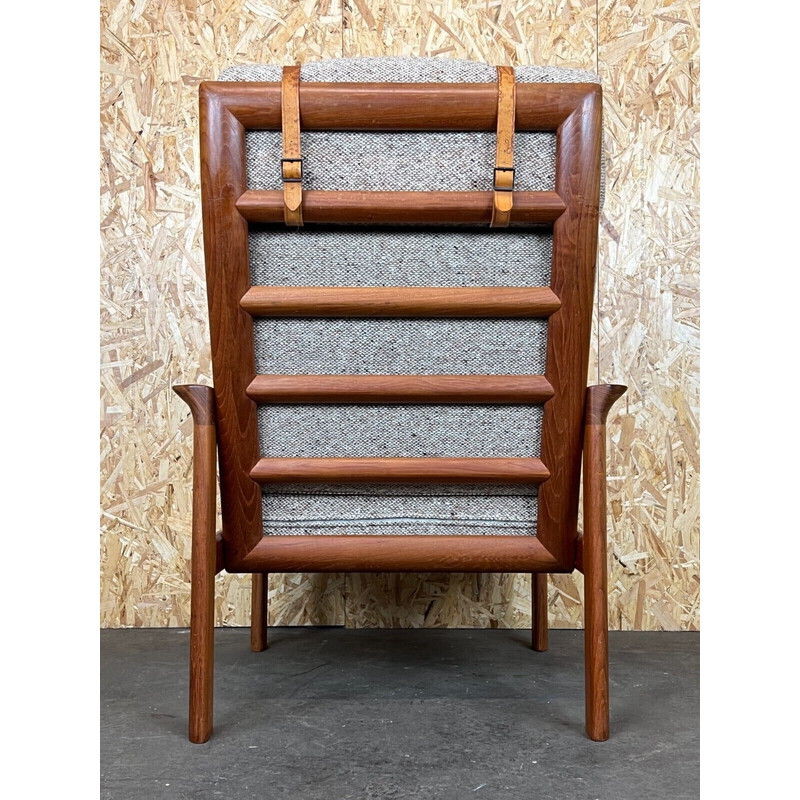 Vintage teakhouten fauteuil van Sven Ellekaer voor Komfort Design, Denemarken 1960