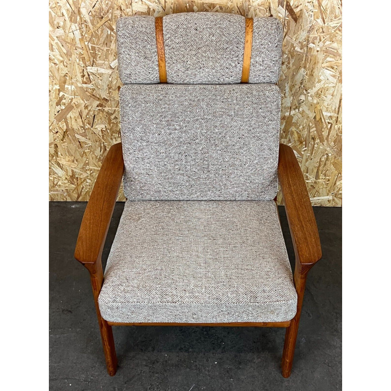 Vintage-Sessel aus Teakholz von Sven Ellekaer für Komfort Design, Dänemark 1960er Jahre