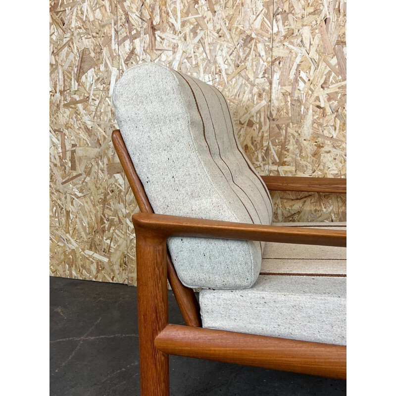 Fauteuil vintage en teck par Sven Ellekaer pour Komfort Design, Danemark 1960-1970