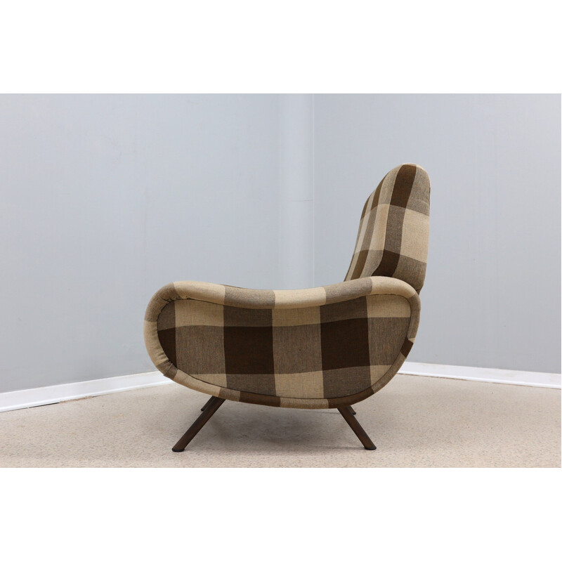 Fauteuil vintage Lady de Marco Zanuso pour Arflex, 1950