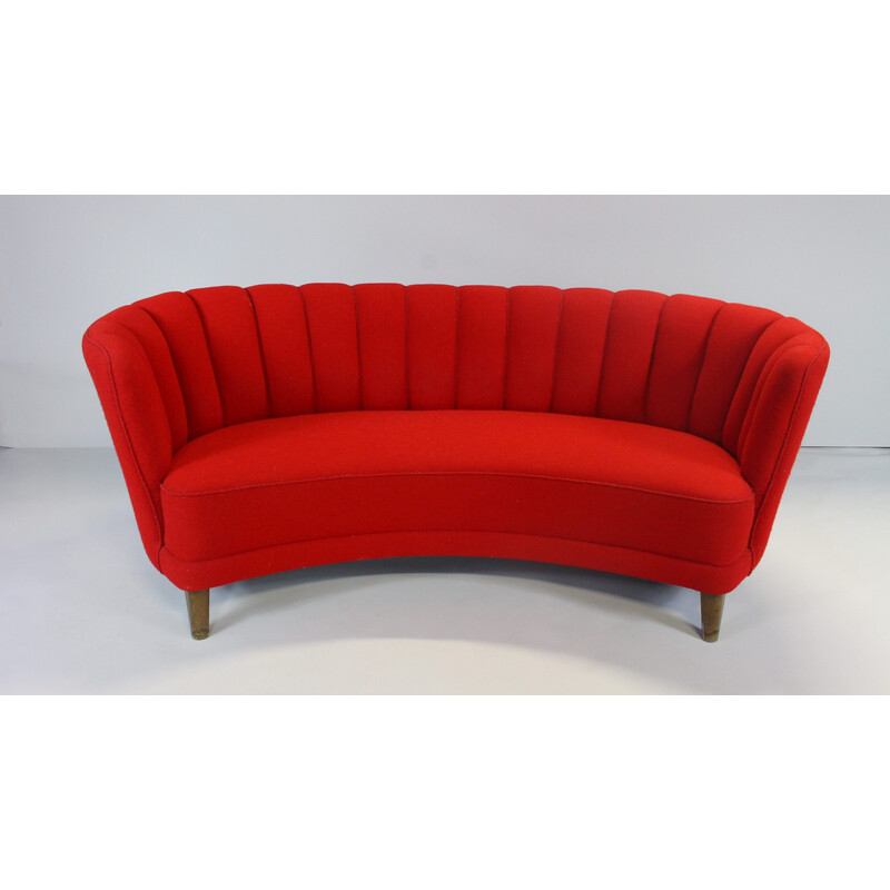 Vintage Cabinetmaker Banana sofa