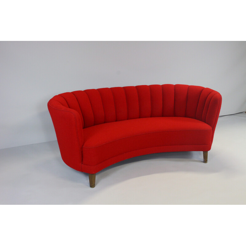 Vintage Cabinetmaker Banana sofa