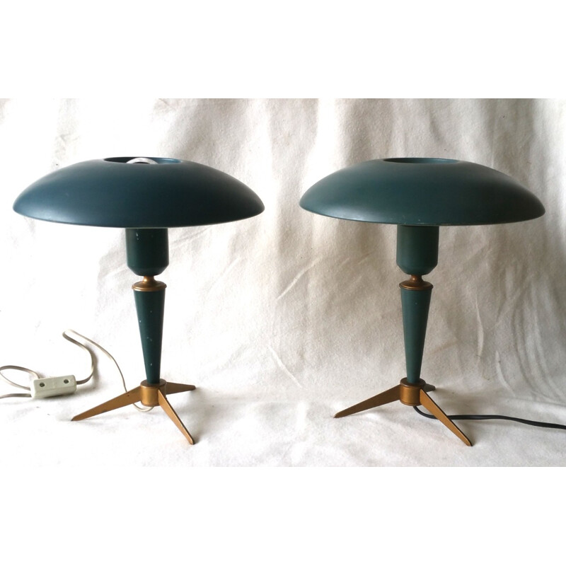 Philips tripod lamps by Louis Kalff - 1950s