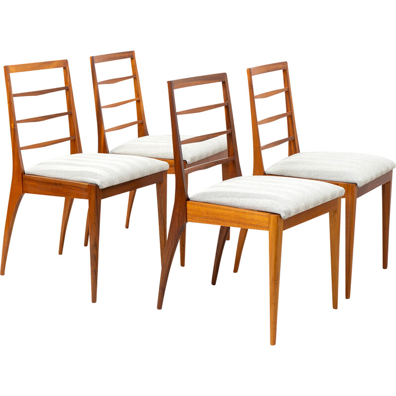 Silla de comedor de mediados de siglo de Tom Robertson para A.H. Mcintosh and Co, Escocia 1970