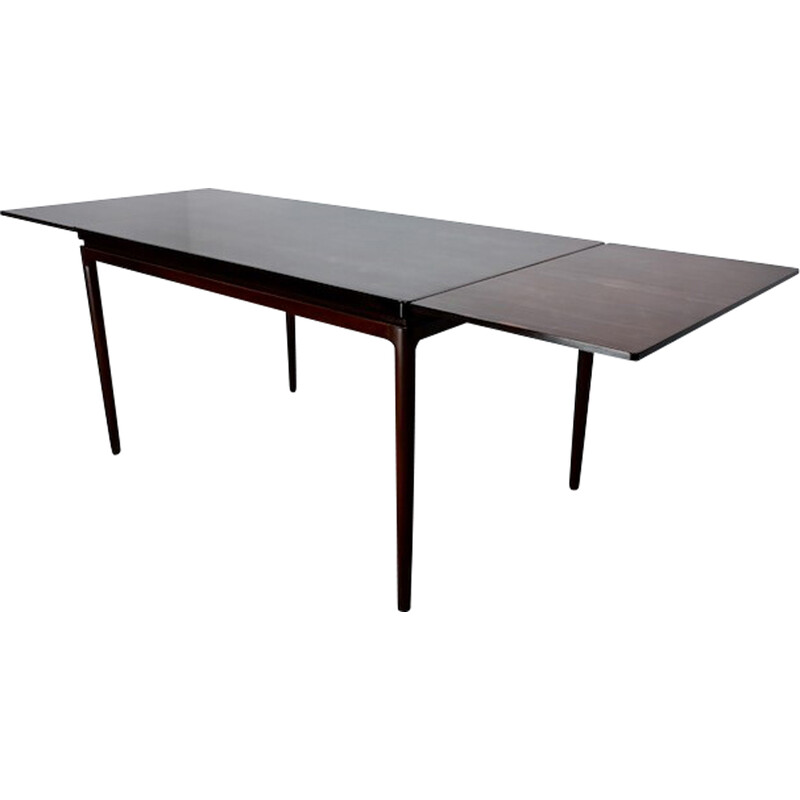 Vintage model 8 rosewood table by Johannes Anderson for Christian Linneberg, Denmark 1964s