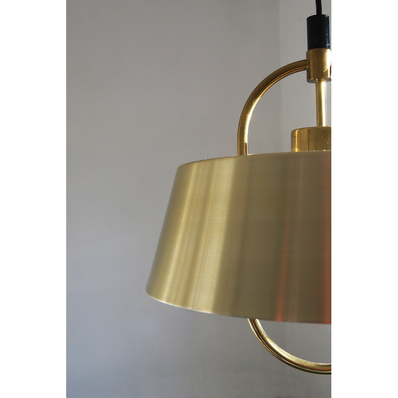 Vintage Danish Hercules pendant lamp by Jo Hammerborg for Fog and Mørup, 1977