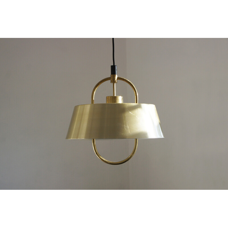 Vintage Danish Hercules pendant lamp by Jo Hammerborg for Fog and Mørup, 1977