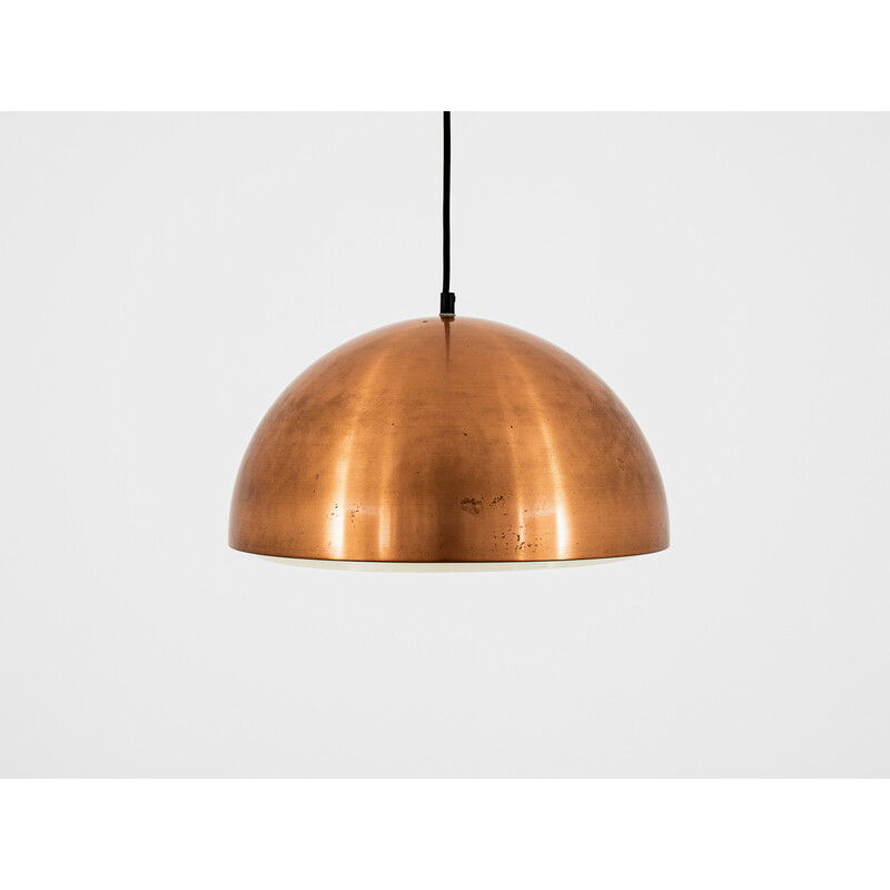 Vintage Louisiana pendant lamp in copper by Jørgen Bo and Vilhelm Wohlert for Louis Poulsen, 1960s