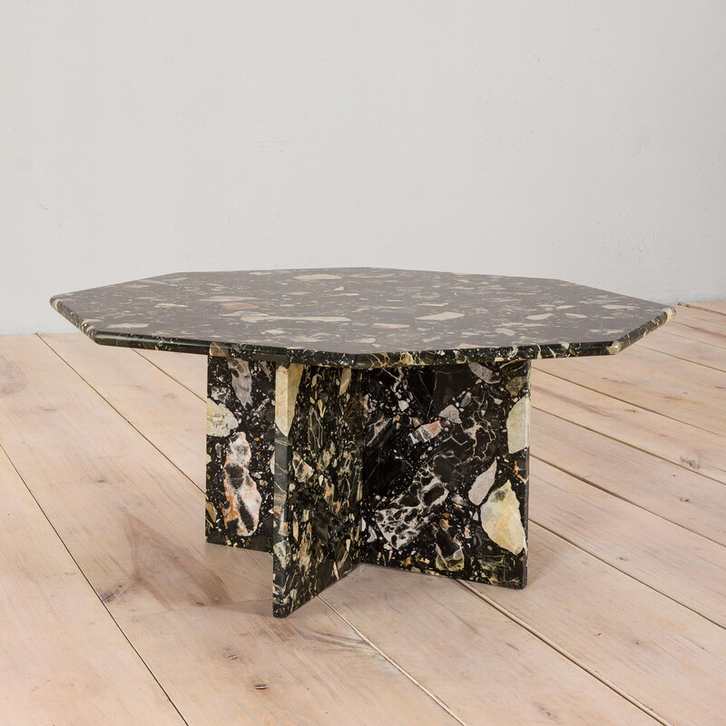 Italian mid century terrazzo coffee table, 1970s