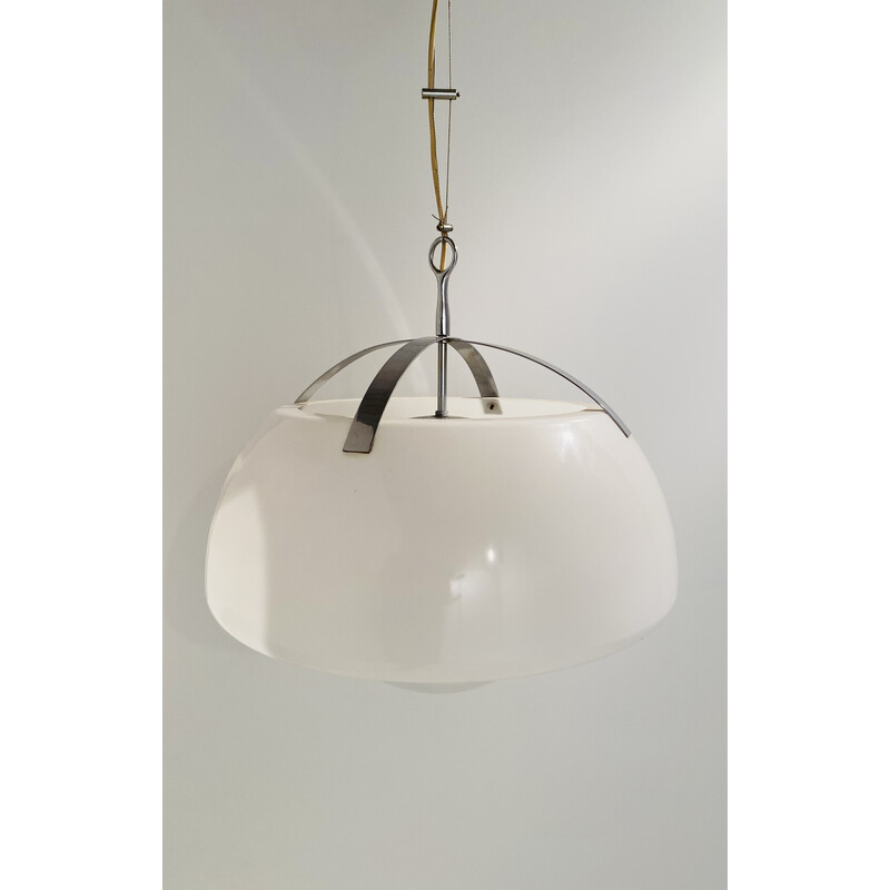 Lámpara colgante vintage Omega de Vico Magistretti para Artemide, años 1960-1970