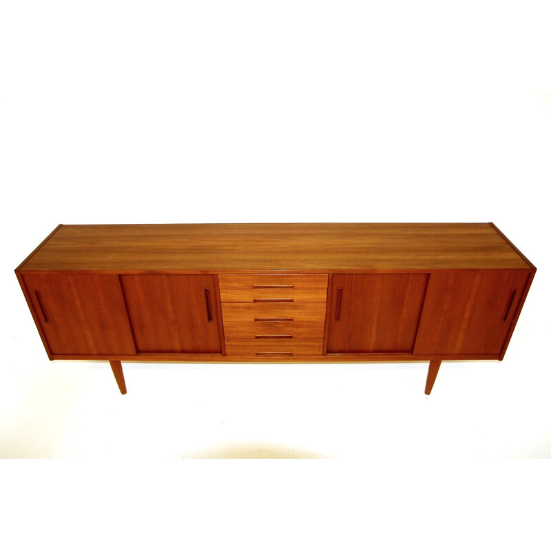 Credenza vintage in teak "Gigant" di Nils Jonsson per Troeds, Svezia 1960