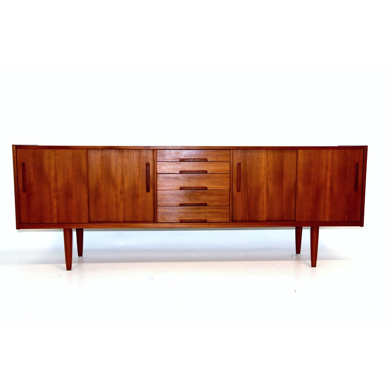 Vintage teak "Gigant" sideboard by Nils Jonsson for Troeds, Sweden 1960s