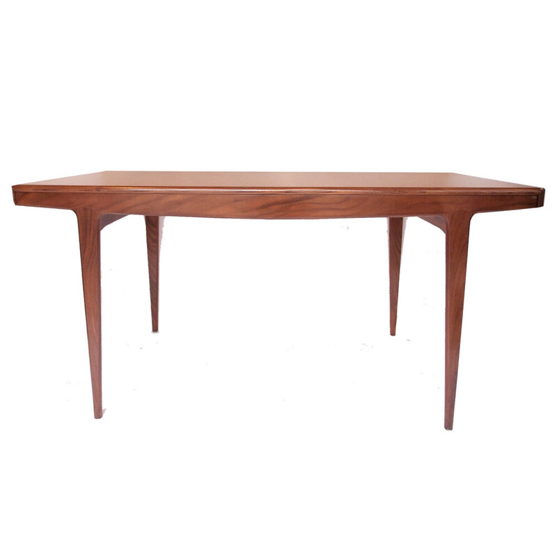 Jongere vintage Scandinavische teakhouten tafel, 1960