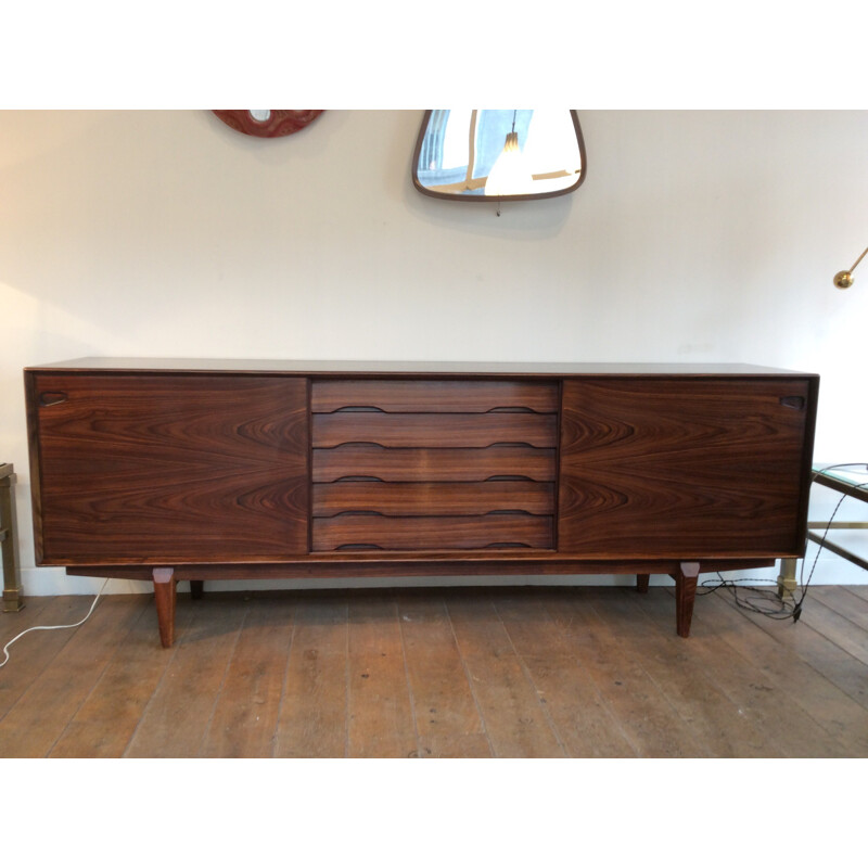 Scandinavian sideboard in Rosewood, Manufacturer Dyrlund - 1960s