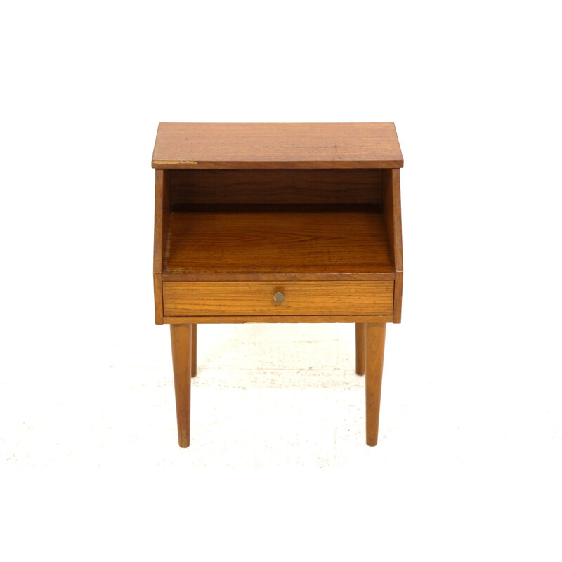 Vintage teak night stand, Sweden 1960