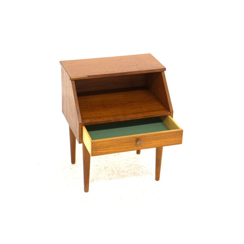 Vintage teak night stand, Sweden 1960