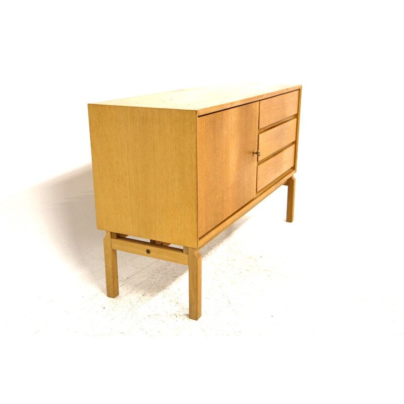 Commode vintage en chêne par Marian Grabinski pour Möbel-Ikéa, Suède 1960