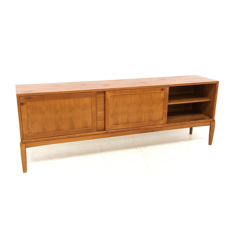 Vintage teak sideboard by Hw Klein for Bramin, Denmark 1960s