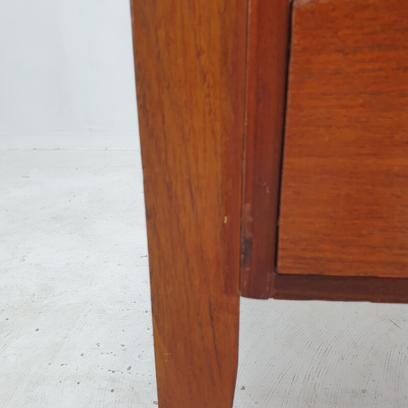 Vintage danish teak desk, Denmark 1970s