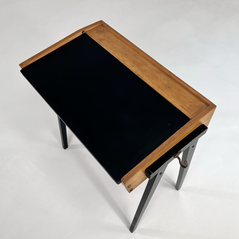 Vintage wooden desk, 1950-1960