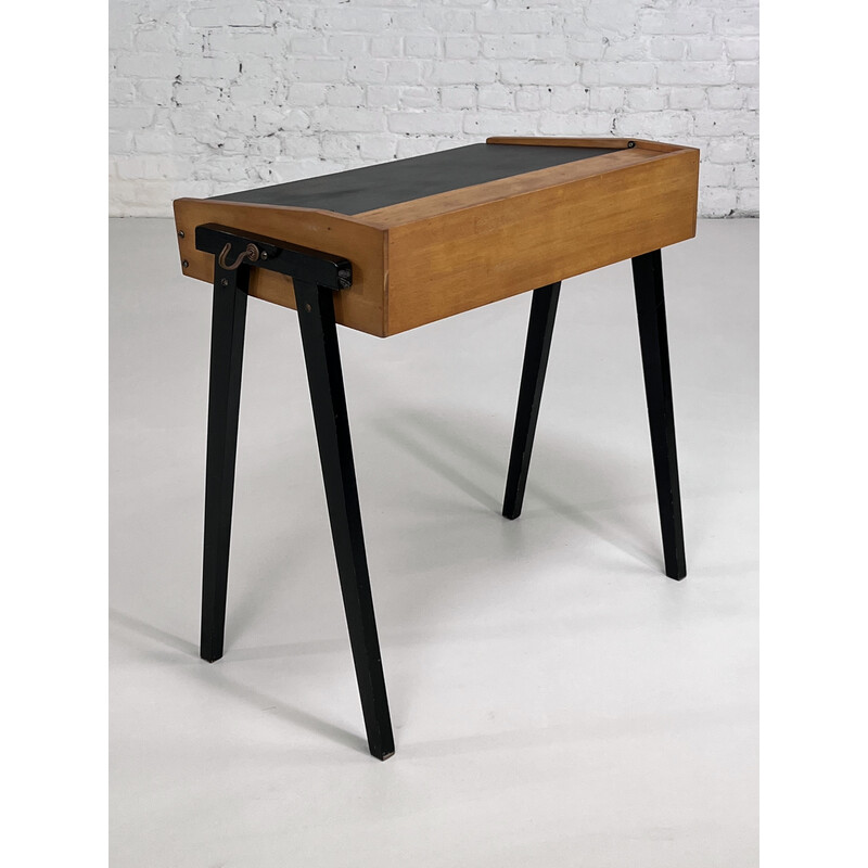 Vintage wooden desk, 1950-1960