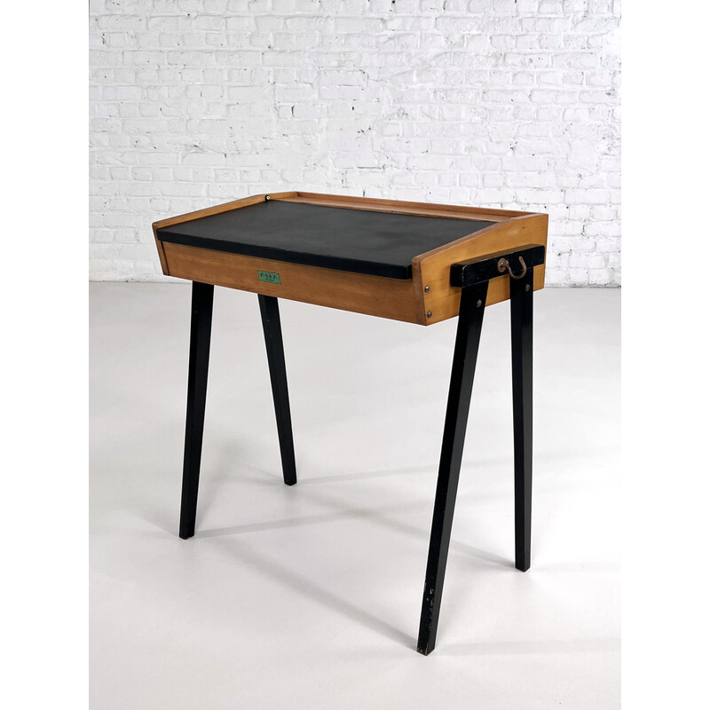 Vintage houten bureau, 1950-1960