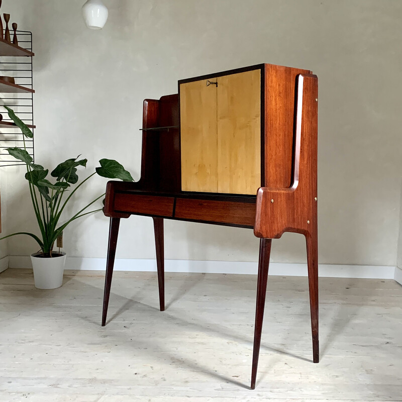 Vintage Italian rosewood secretary