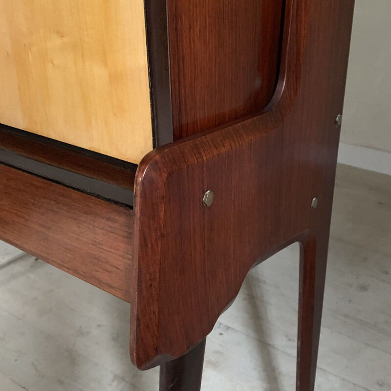 Vintage Italian rosewood secretary