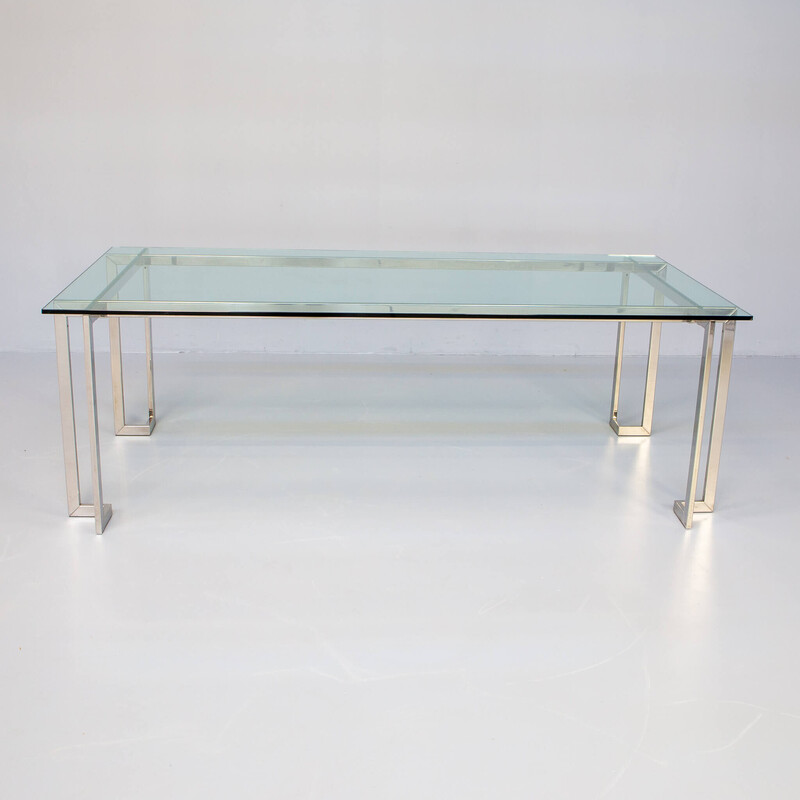 Vintage "lord" dining table by Pierangelo Galotti for Galloti and Radice