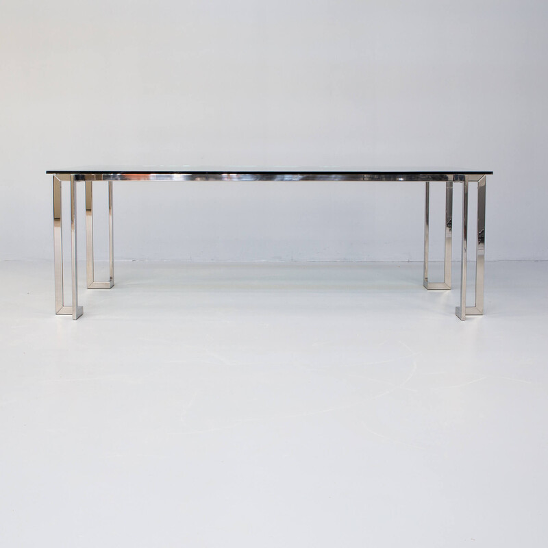 Vintage "lord" dining table by Pierangelo Galotti for Galloti and Radice